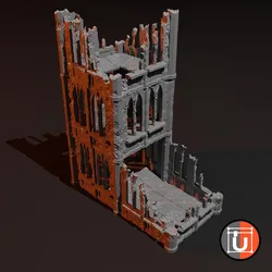 SciFi Gothic Dice Tower