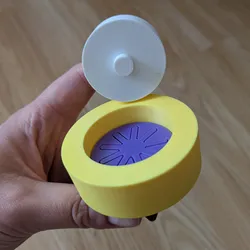 Spiral cone fidget toy popper