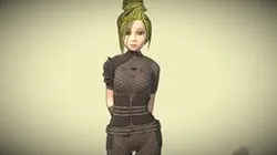 Toon Fighter Girl