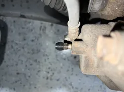 TPU brake bleeder cover
