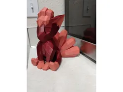 037 Vulpix Dual Low-Poly