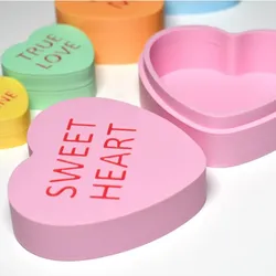 3D printer bestanden | 3MF | CANDY HEARTS VALENTINES GIFT MATRYOSHKA