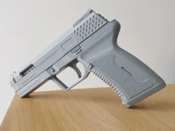 3DWORKBENCH 9mm Simple Concept Pistol