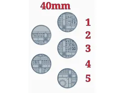 40mm bases "Walkway"