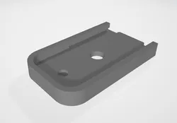 AIRSOFT- VFC MP7 GBBR MAG BASEPLATE