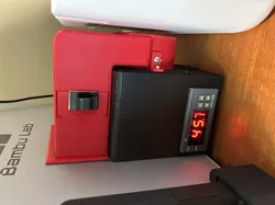 Bambu Lab X1C chamber heater and integral fume filter