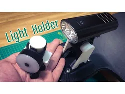 bicycle lights holder on longboard LDP
