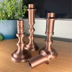 Escape Room Prop - Simple candlestick with maze and secret compartment