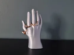 Fișiere pentru imprimante 3D | Fișier 3MF | Jewelry ring organizer