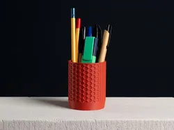 Honeycomb Pencil Holder, Slimprint