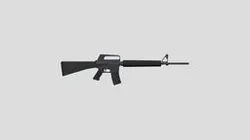 Low Poly M16A2
