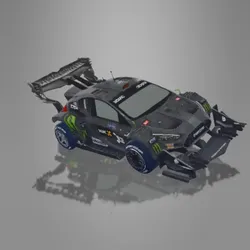 MINIATURE FORD FIESTA RS KEN BLOCK