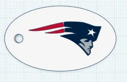 Patriots Keychain
