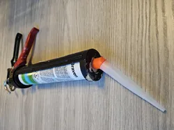 silicone caulking nozzle tip angle adapter