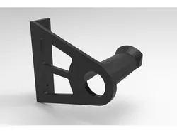 Simple Wall Mounted Spool Holder ("light" remix)
