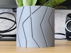 Straw line Plant pot and Planter - Vase mode design