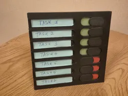 Task Tracker Board – Sliding Progress To-Do List