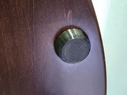 Toto wooden toilet seat bumper