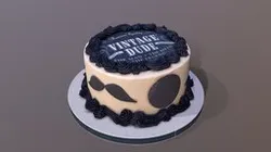 Vintage Dude Cake