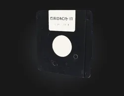 A retro 3.5" floppy disk