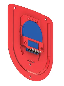 GC9A01 screen holder for Nevermore Mini