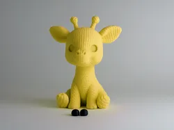 Knitted Giraffe - Cute Animals - No AMS