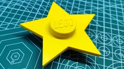 Lego-like Stud Star