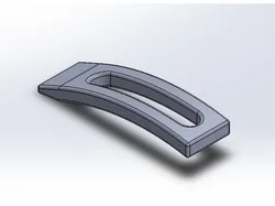 Low Profile CNC Item Clamp