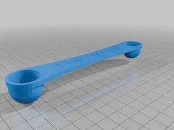 My Customized Measuring Spoon/Scoop 1 tsp US 1/2 tsp US