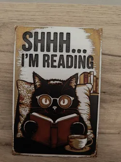 Shh Im Reading Hueforge, NO AMS