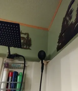 Shower Holder - Corner Mount