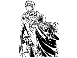 Spice and Wolf stencil