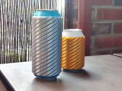 Spiral Vase Can Cooler