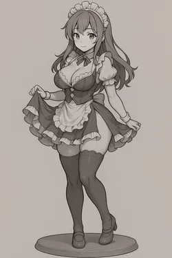 Anime girl - housemade