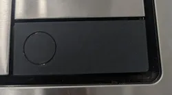 Baumatic microwave oven door open button