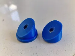 Bike Seat Stem Hidden Storage Plug – M5 Bolt & Nut Design