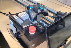 Controller and tools tray for buildbotics Onefinity CNC