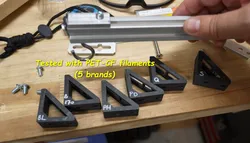 Corner bracket for 2020 alu extrusion