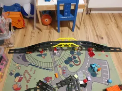 Duplo compatible toy Railway Bridge - Fully modular