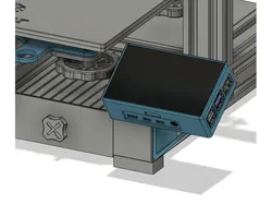 Ender 3 V2 - rpi 4 + Hyperpixel4 mount and case