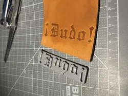 Leather Stamp - Dudo!