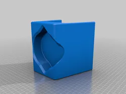 LoveSac Angled side cup holder (no supports needed)