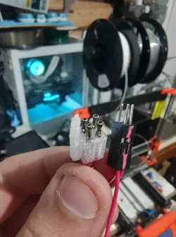 Molex micro fit 2x2 male using dupont females