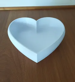 Parametric heart tray/present basket