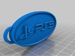 Playstation 5 Keychain