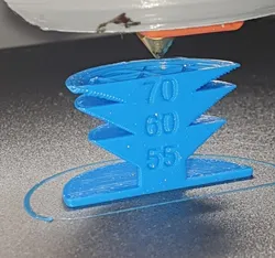 Radial Overhang Test Print