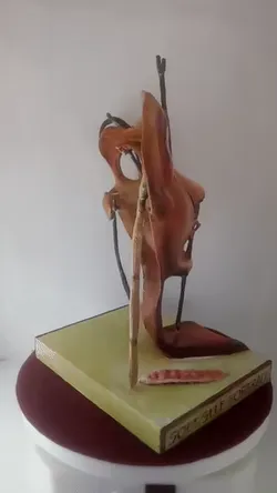 Sculptures & Artworks STL Descărcare - AUTOPORTRET DALÍ CU BACON PRĂJIT - Bacterio Desing3D