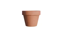 Simple Terracotta/Clay Style Flower Pot