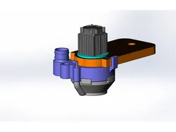 Smoke exhaust for laser on Stepcraft