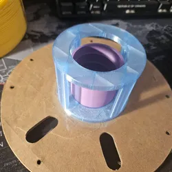 Spool adapter to reuse cardboard spool with Bambulab refills